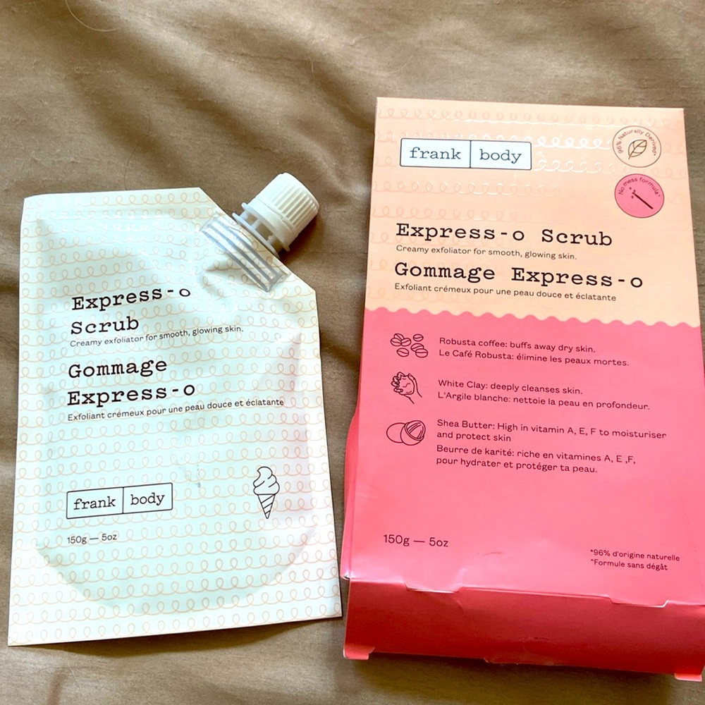 🆕 Express-o body scrub 150g